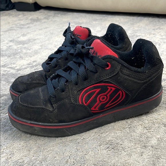 Heelys Motion Plus Roller Shoes Skate Sneakers Black Low Top Sz 6Y - Picture 2 of 14